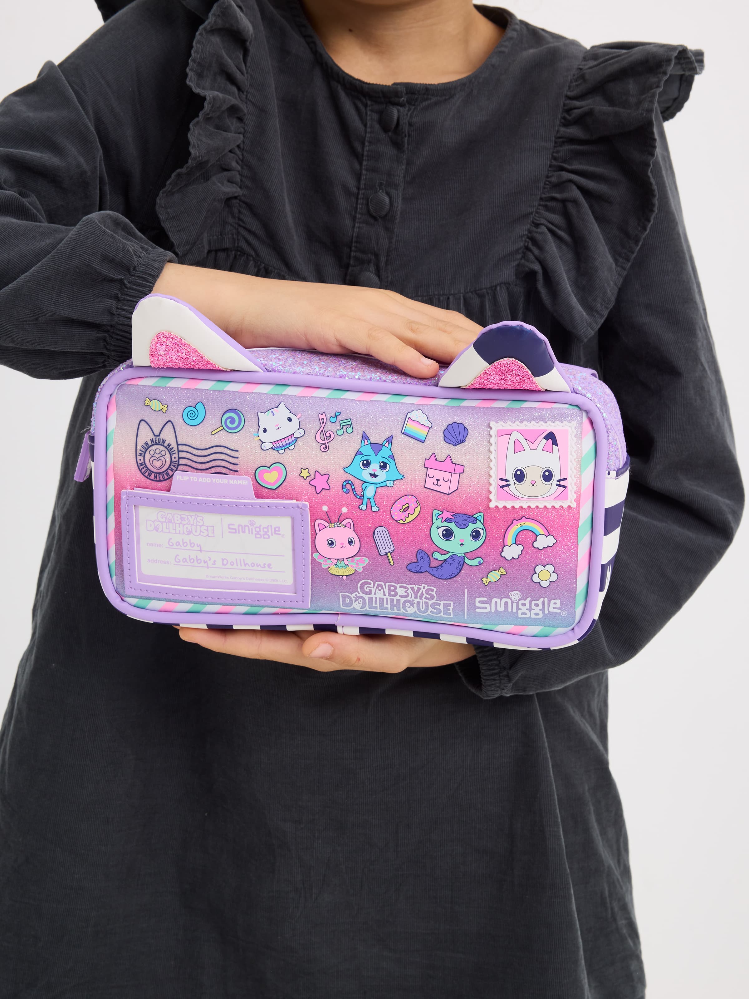 Smiggle - Estuche divertido La Casa de Gabby