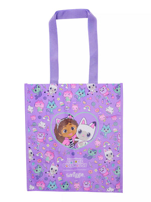Smiggle - Gabby's Dollhouse Bolso de mano reutilizable mediano