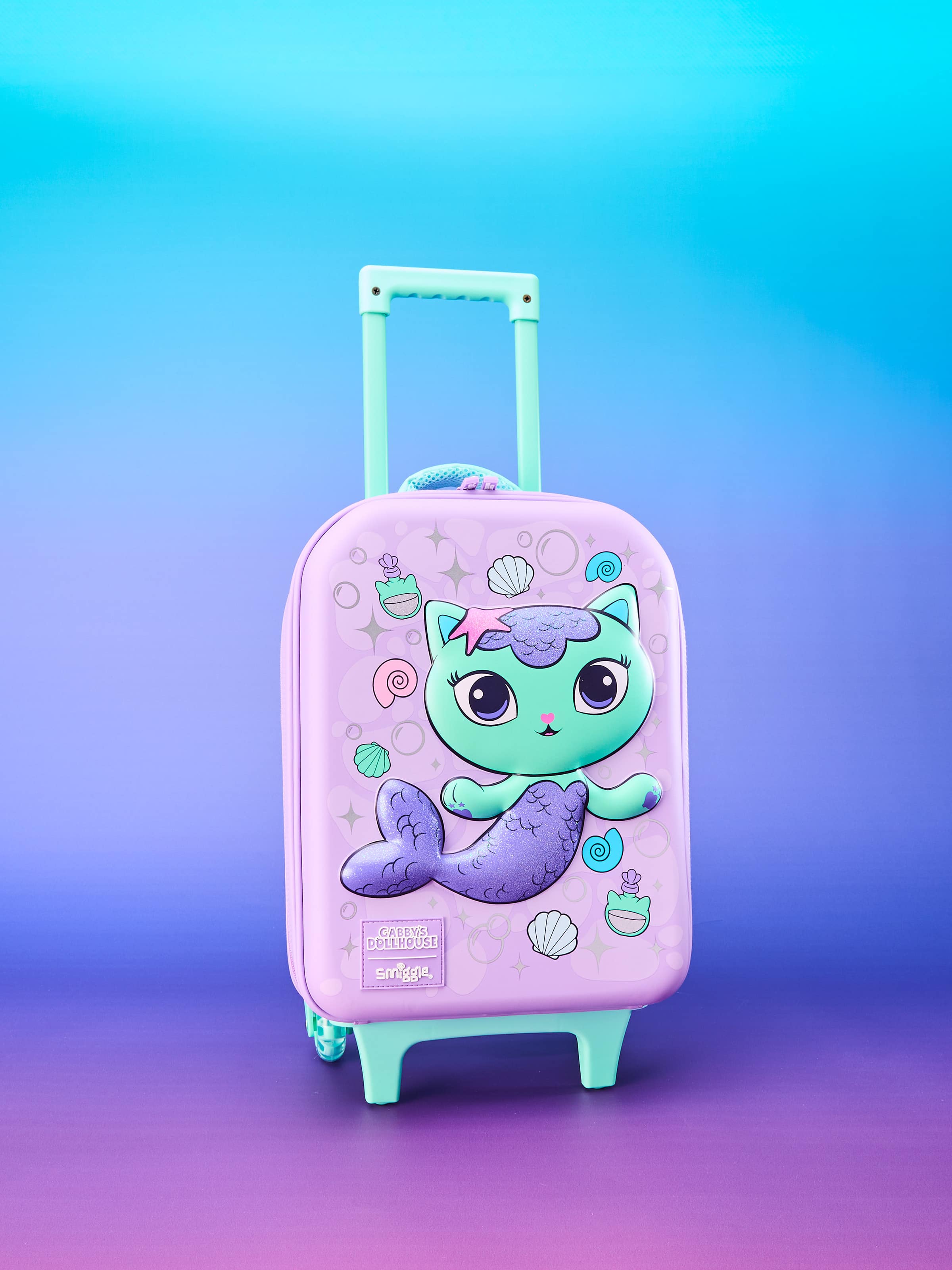 Smiggle - Maleta Trolley Escolar y de Viaje Gabby's Dollhouse
