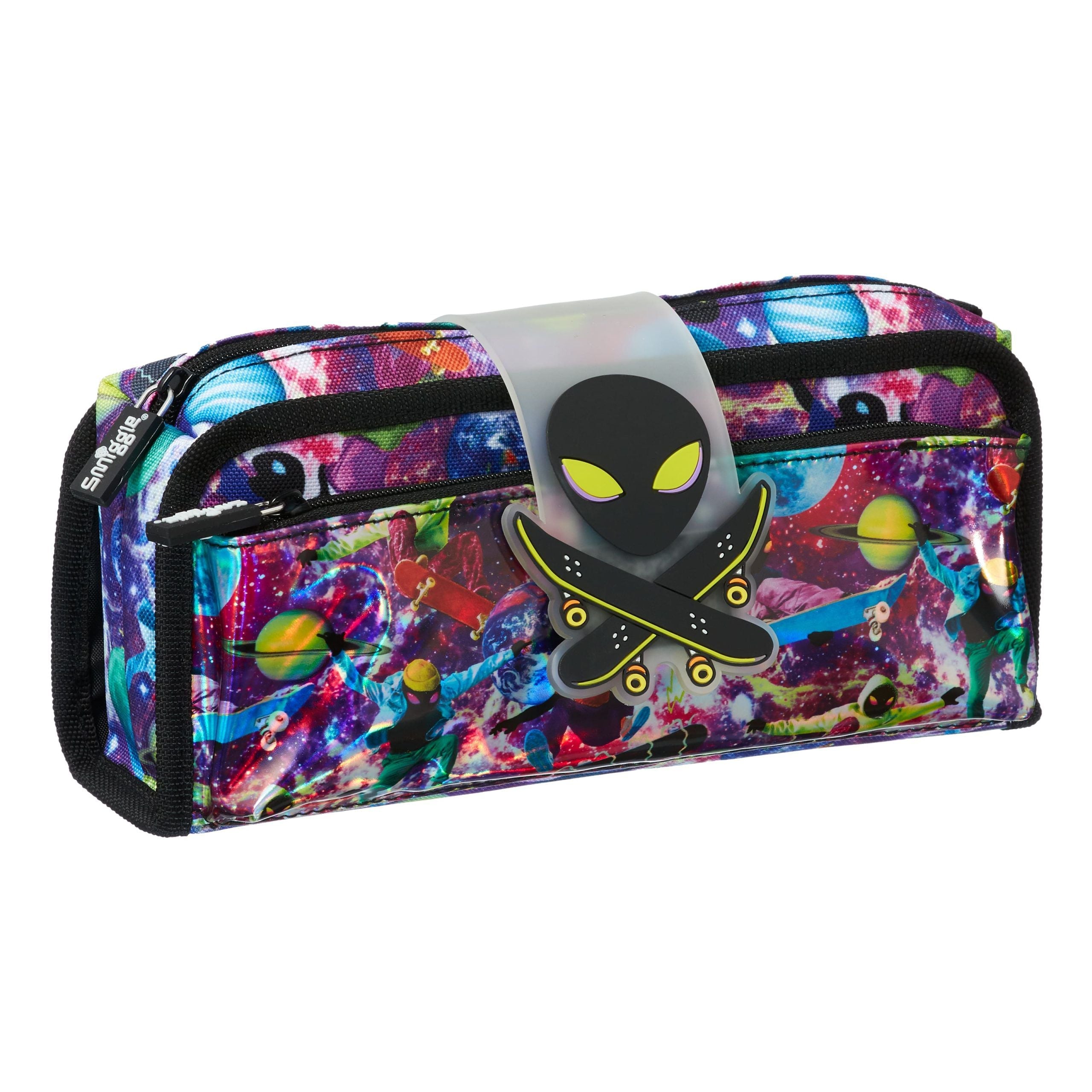 Smiggle - Estuche de dos compartimentos Galaxy Edición Especial