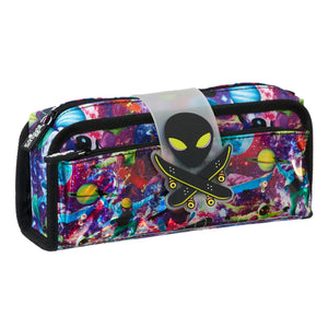 Smiggle - Estuche de dos compartimentos Galaxy Edición Especial
