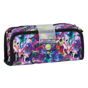 Smiggle - Estuche de dos compartimentos Galaxy Edición Especial