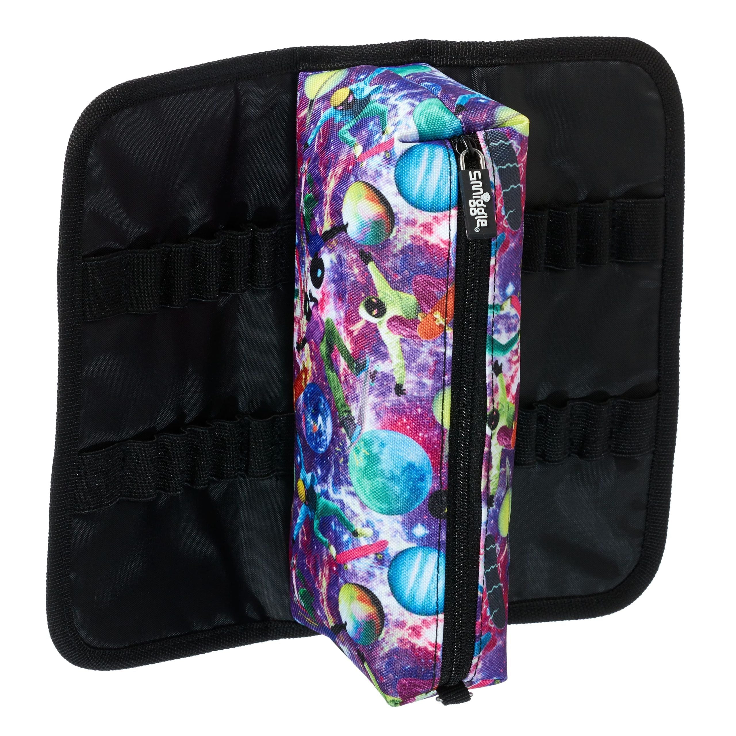 Smiggle - Estuche de dos compartimentos Galaxy Edición Especial