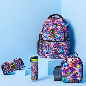 Smiggle - Estuche de dos compartimentos Galaxy Edición Especial