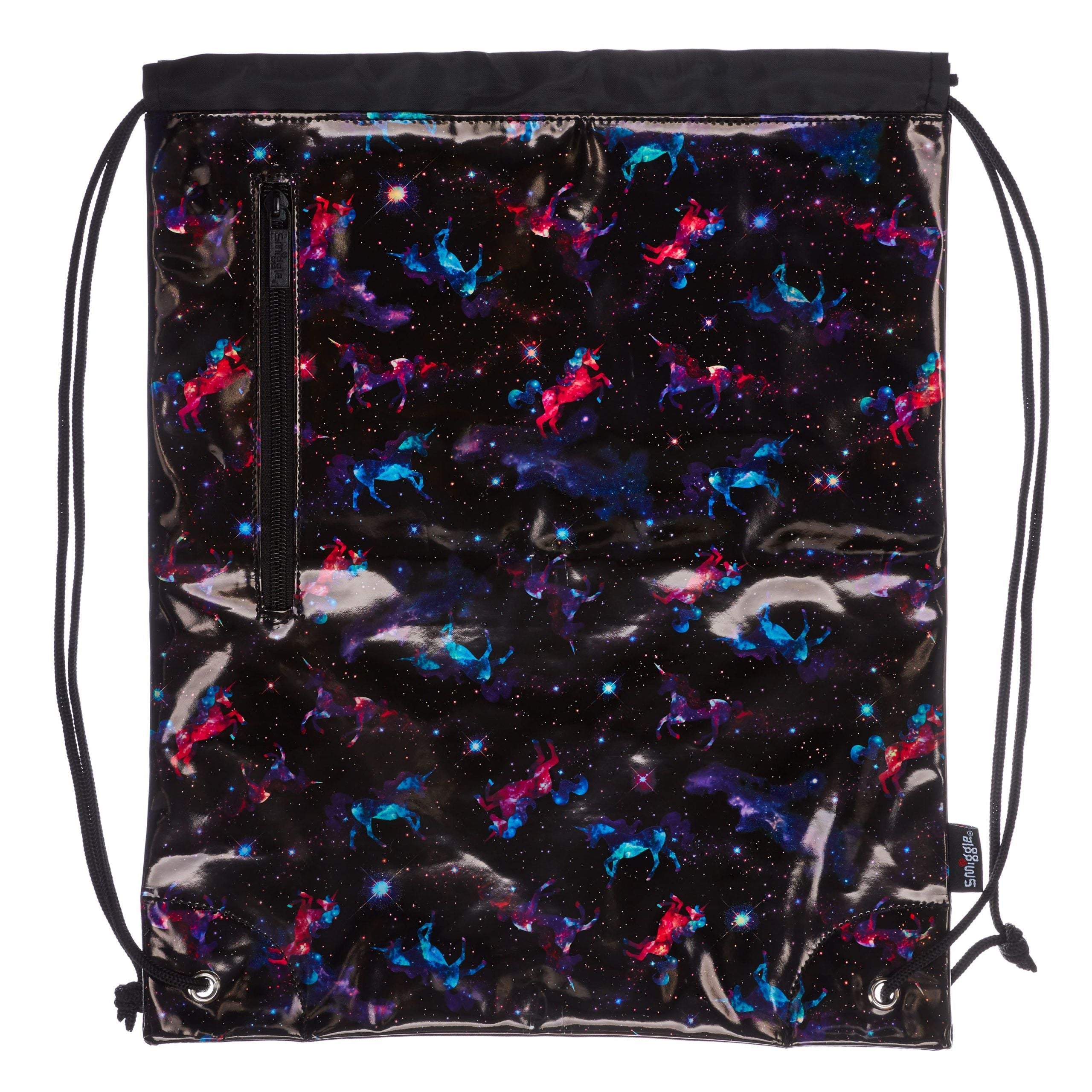 Smiggle - Mochila con cordón Galaxy Unicorn