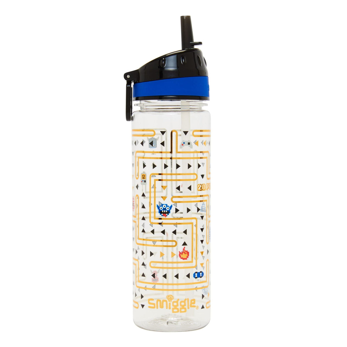 Smiggle - Botella de agua sin BPA Gamer de 650 ml