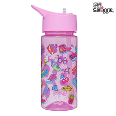 Smiggle - Cantimplora con pajita sin BPA de 450 ml Giggle