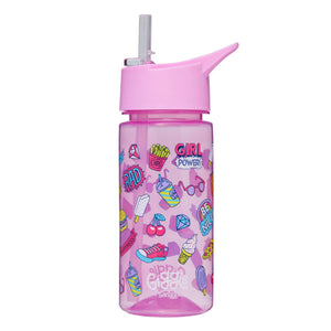 Smiggle - Cantimplora con pajita sin BPA de 450 ml Giggle