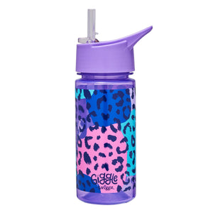 Smiggle - Giggle Vaso de 450 ml con pajita y cierre automático