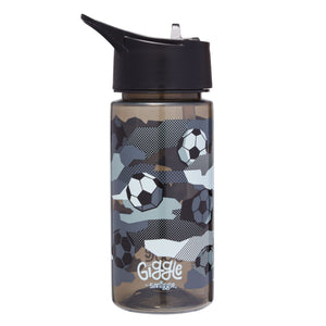 Smiggle - Giggle Vaso de 450 ml con pajita y cierre automático
