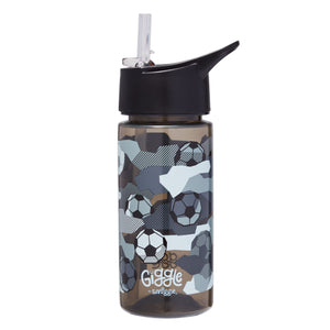 Smiggle - Giggle Vaso de 450 ml con pajita y cierre automático