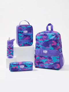 Smiggle - Conjunto de mochila escolar Giggle 4 en 1