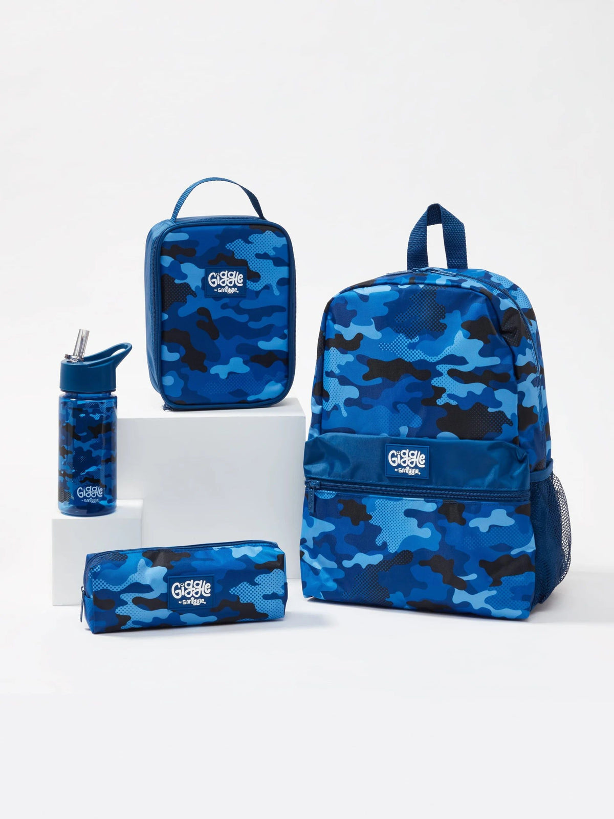 Smiggle - Conjunto de mochila escolar Giggle 4 en 1