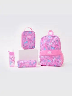 Smiggle - Pack de 4 piezas de mochila unicornio Giggle
