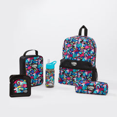 Smiggle - Juego de mochila escolar con fiambrera Giggle