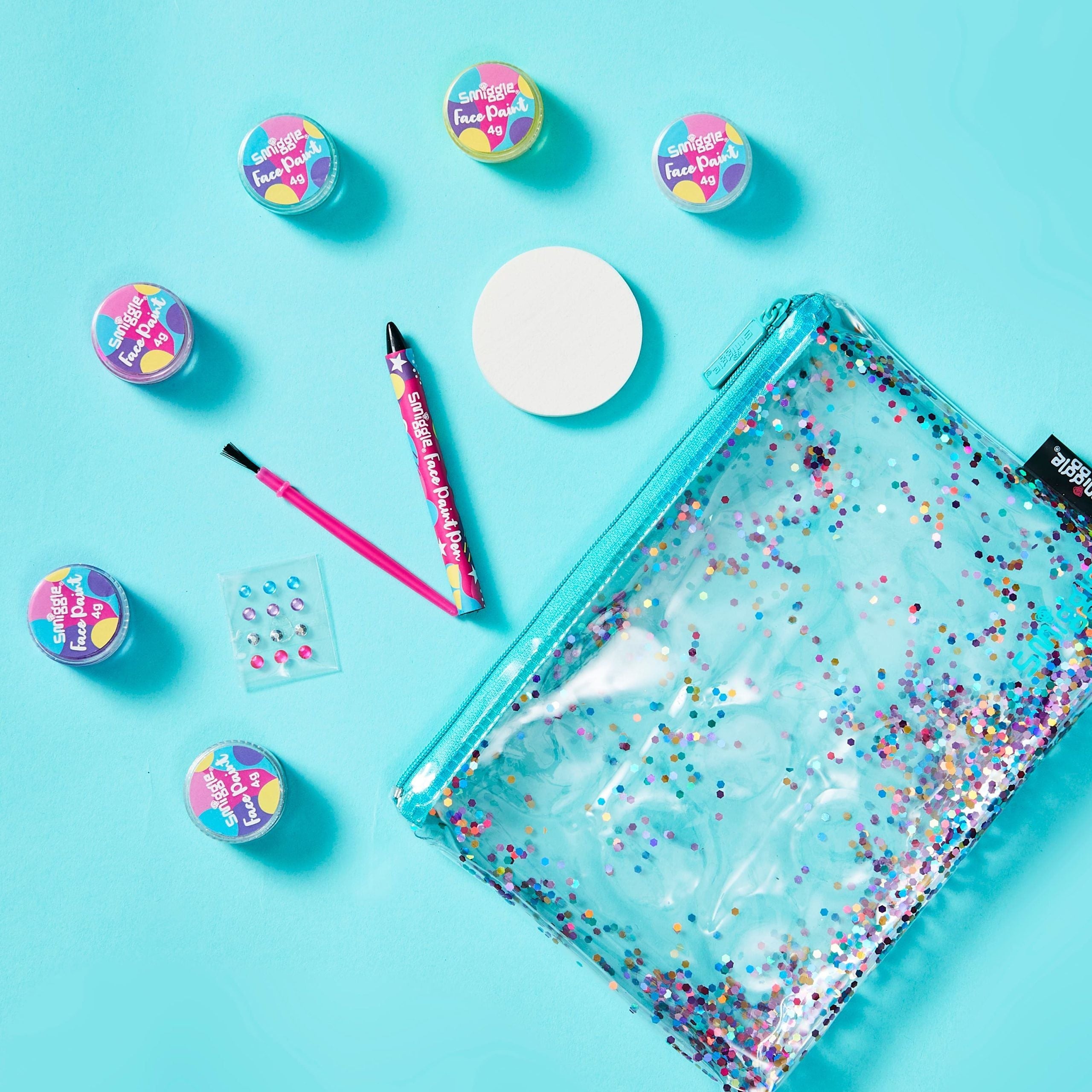 Smiggle - Set de Maquillaje Facial Glam para Niños