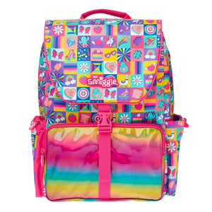 Smiggle - Mochila grande Chelsea rosa de Glee