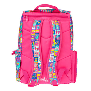 Smiggle - Mochila grande Chelsea rosa de Glee