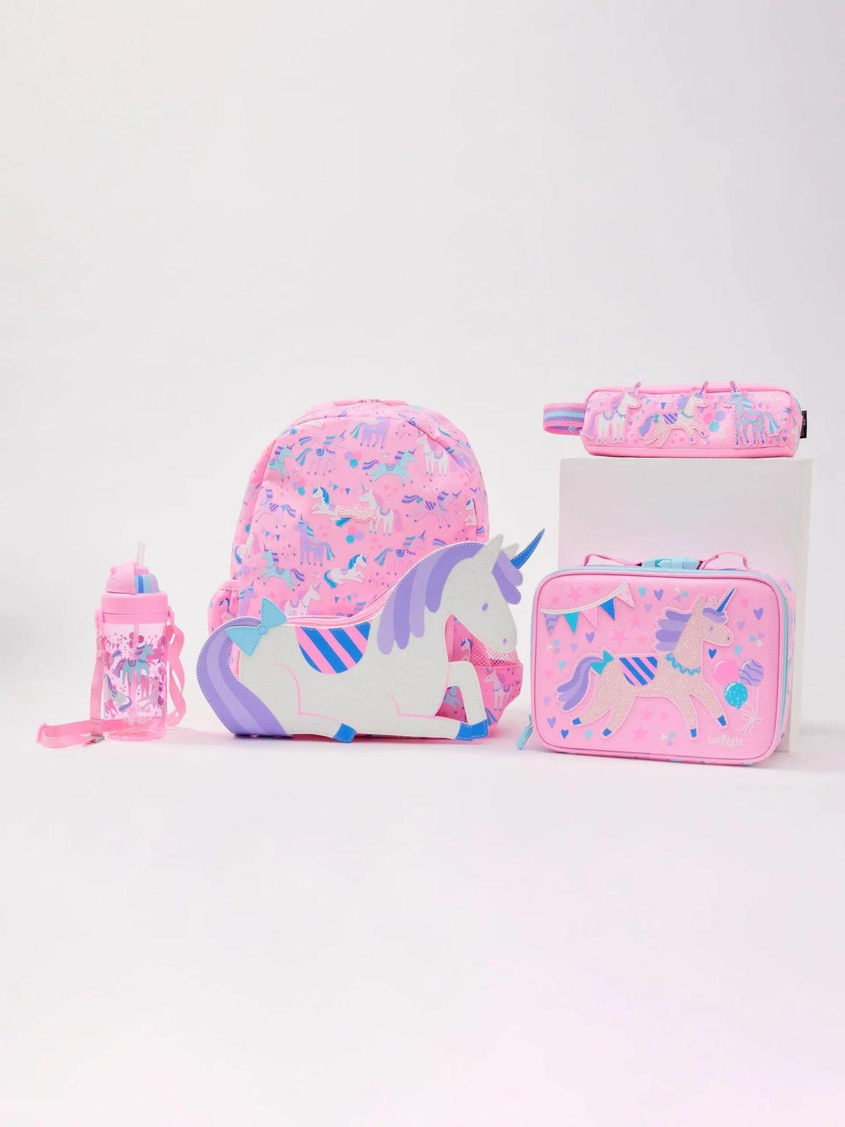 Smiggle - Set de 4 mochilas para jardín de infancia y guardería Glide