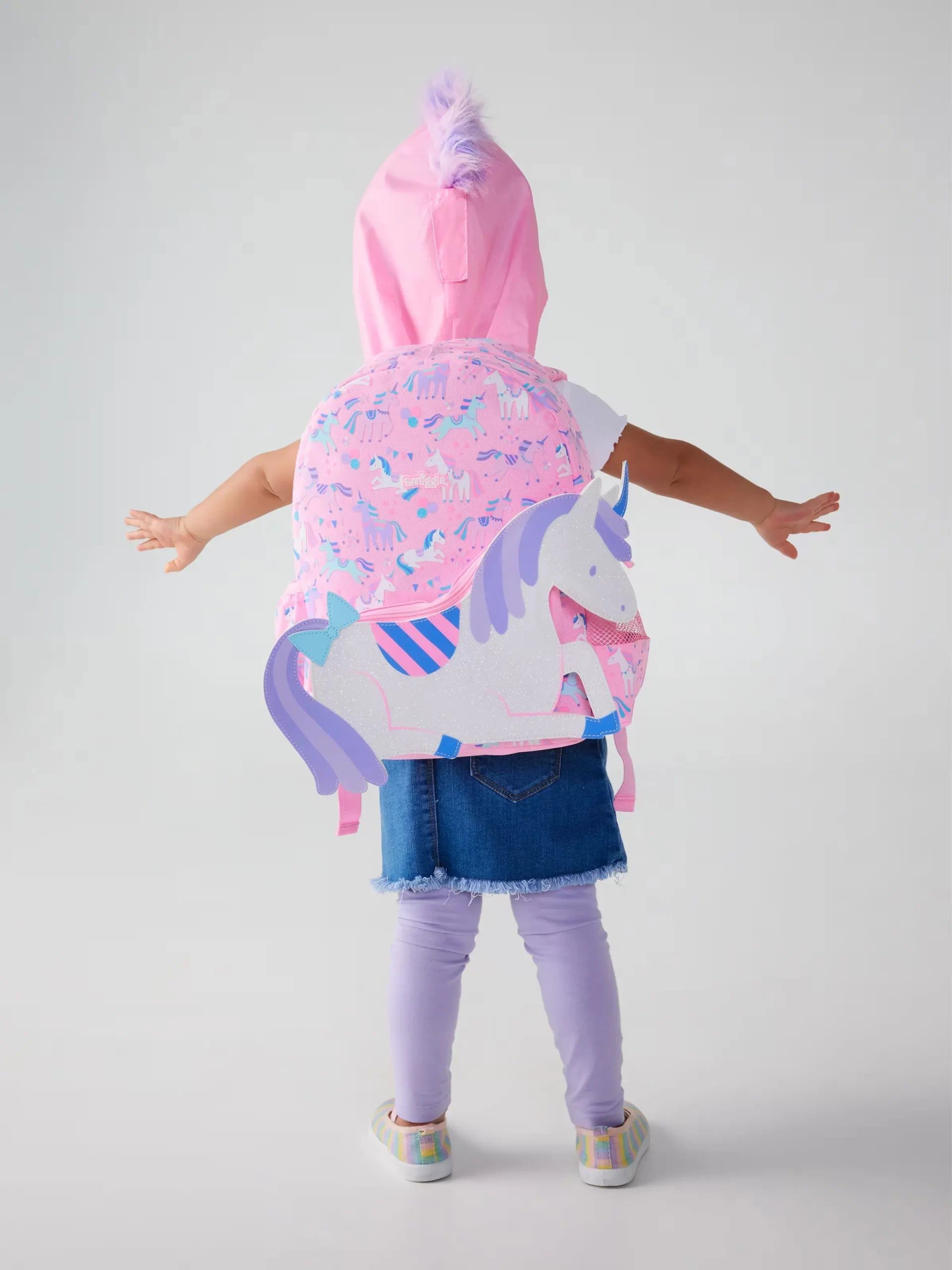 Smiggle - Set de 4 mochilas para jardín de infancia y guardería Glide