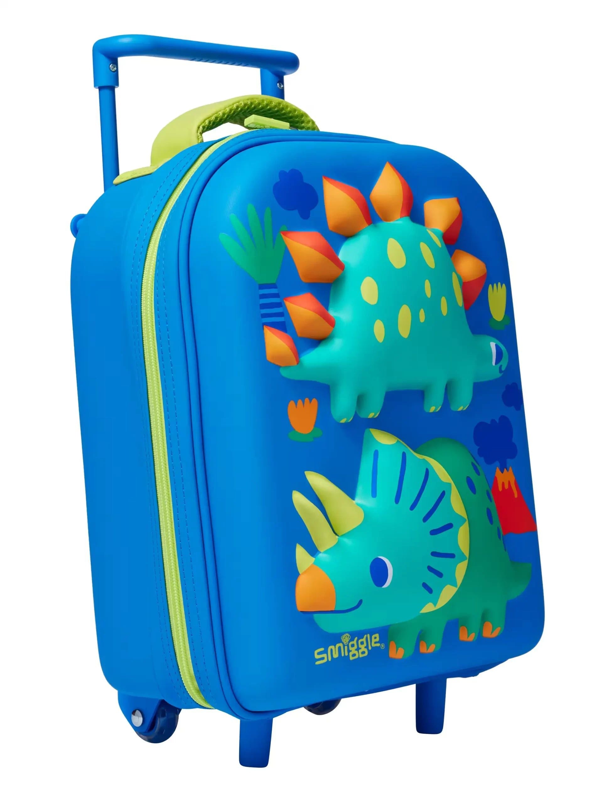 Smiggle - Mochila Escolar y de Viaje Rígida Glide Teeny Tiny Dino