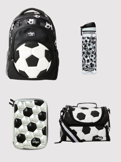 Smiggle - Set de Mochila Escolar de 4 Piezas Goal