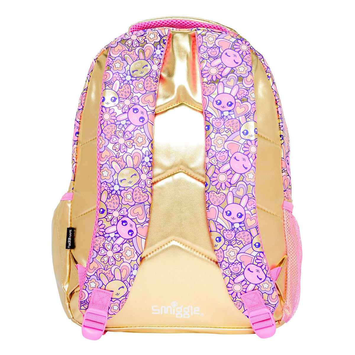 Smiggle - Mochila clásica Gold Budz con personaje