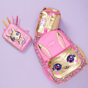 Smiggle - Mochila clásica Gold Budz con personaje