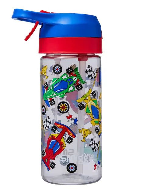 Smiggle - Botella de agua automática con pajita y pulverizador Hali Junior de 440 ml