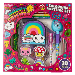 Smiggle - Set de Colorear y Escritura Happy Friends