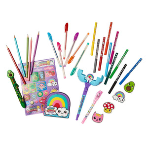 Smiggle - Set de Colorear y Escritura Happy Friends
