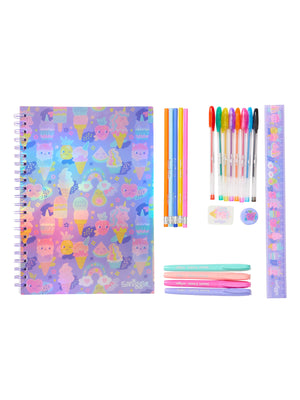Smiggle - Set de Papelería Gigante Happy Tales de 22 Piezas