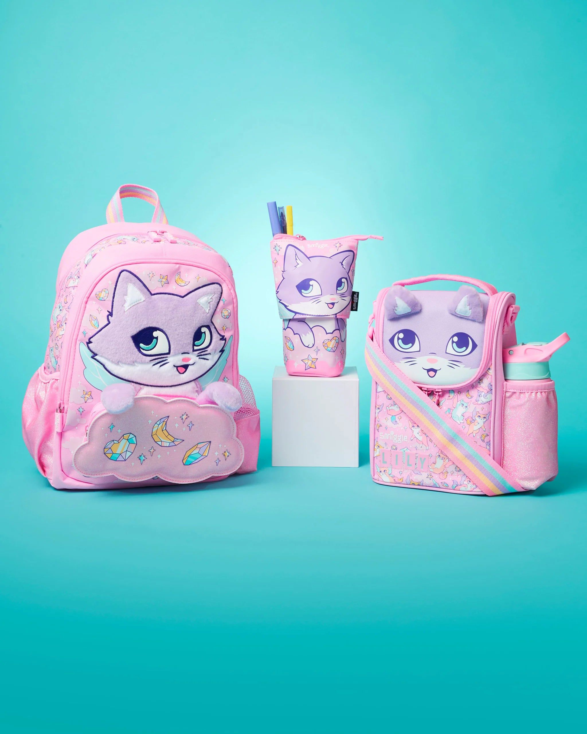 Smiggle - Bolso de Almuerzo y Excursión Happy Tales para Preescolar