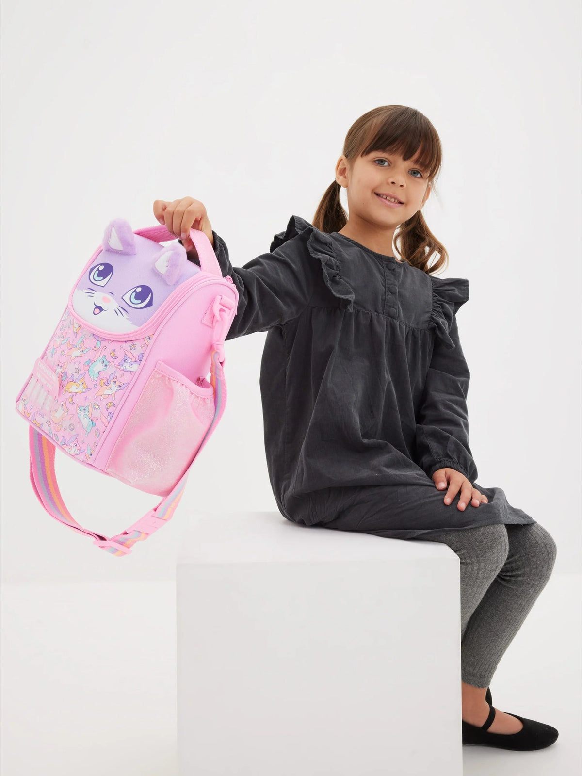 Smiggle - Bolso de Almuerzo y Excursión Happy Tales para Preescolar