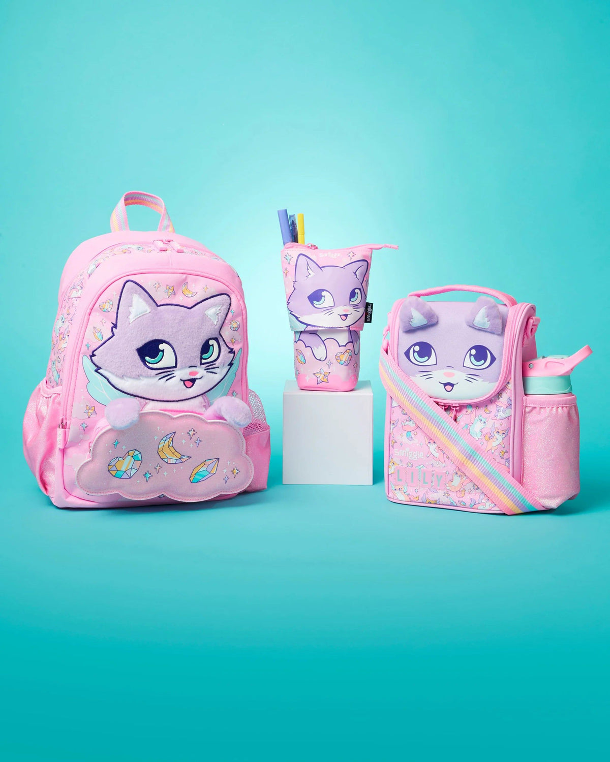 Smiggle - Bolso de Almuerzo y Excursión Happy Tales para Preescolar