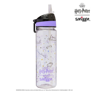 Smiggle - Harry Potter 650ML Botella de agua con pajita sin BPA
