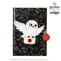 Smiggle - Cuaderno A5 con candado de Harry Potter