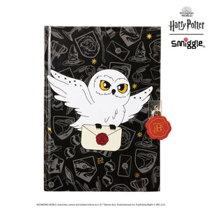 Smiggle - Cuaderno A5 con candado de Harry Potter