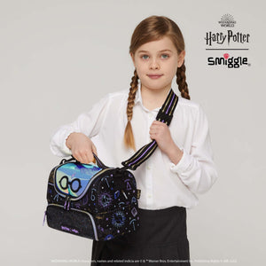 Smiggle - Fiambrera de doble capa con correa Harry Potter