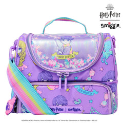 Smiggle - Fiambrera de doble capa con correa Harry Potter
