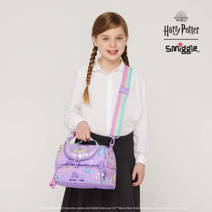 Smiggle - Fiambrera de doble capa con correa Harry Potter