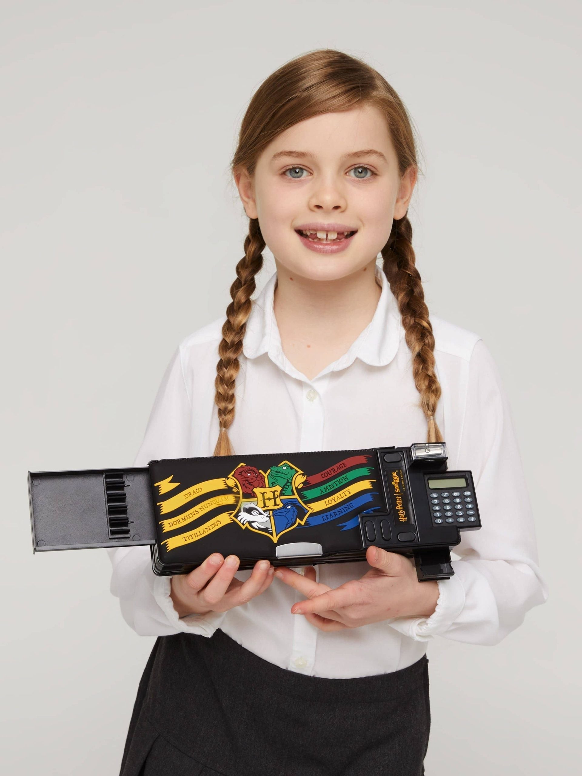 Estuche automático con calculadora Smiggle - Harry Potter