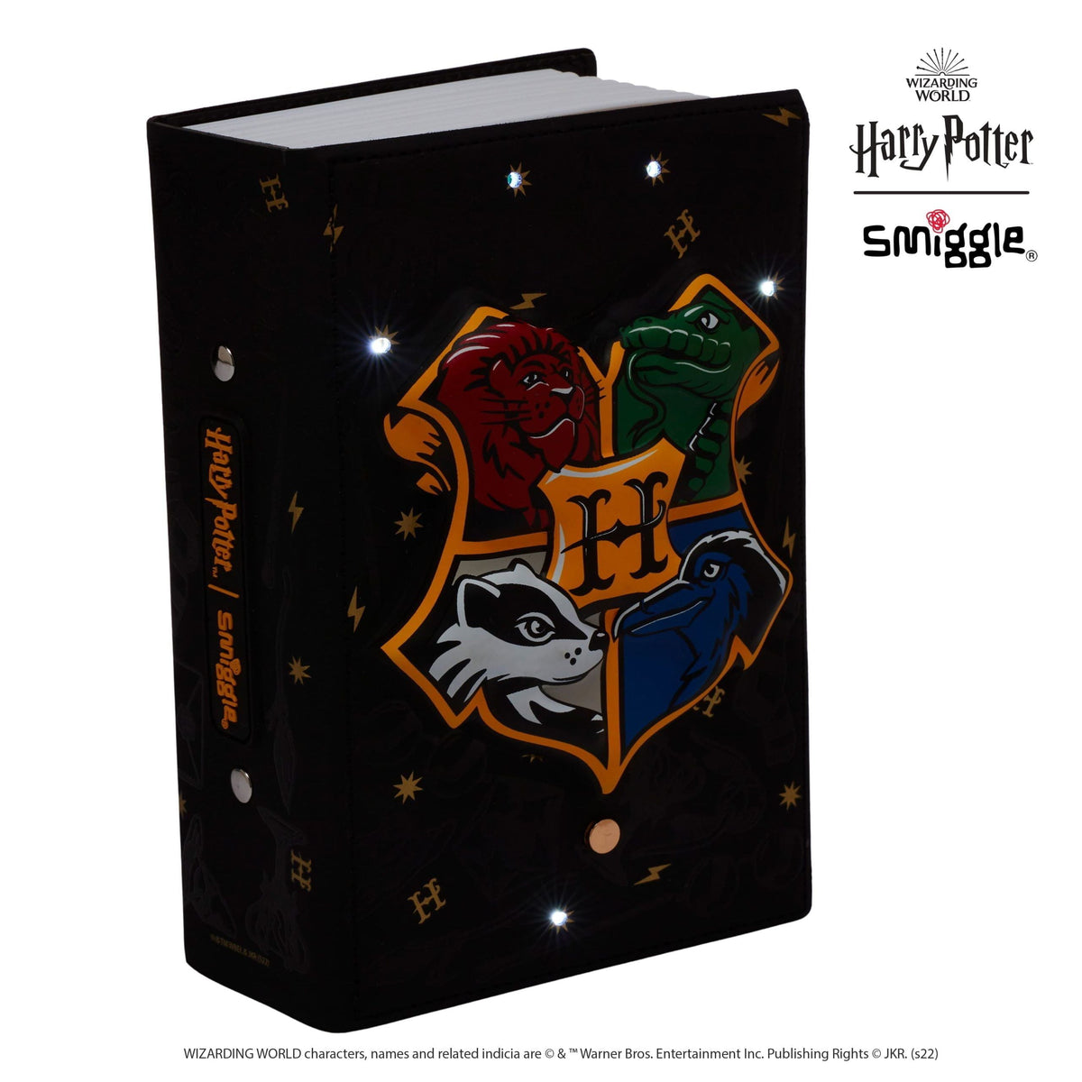Smiggle - Armario secreto con forma de libro luminoso de Harry Potter