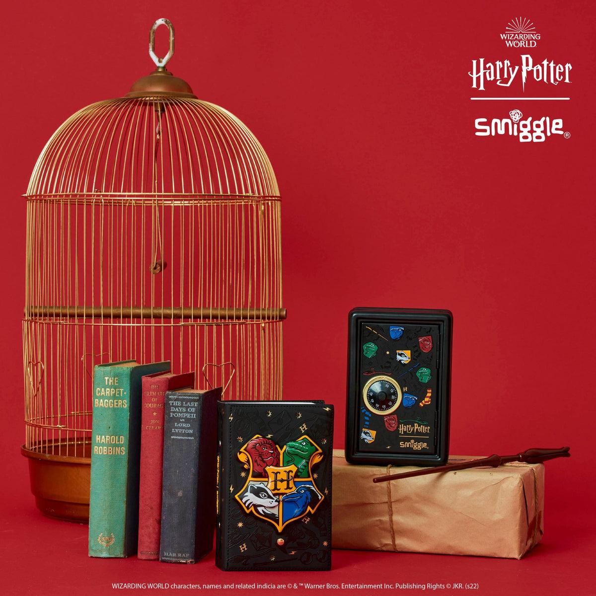 Smiggle - Armario secreto con forma de libro luminoso de Harry Potter