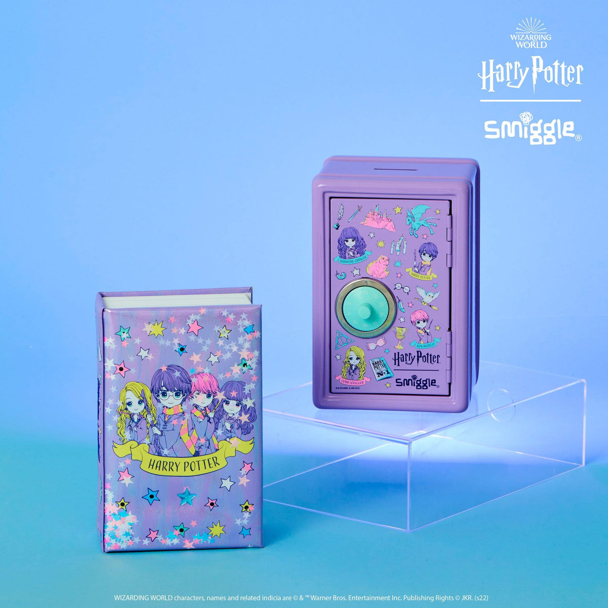Smiggle - Armario secreto con forma de libro luminoso de Harry Potter