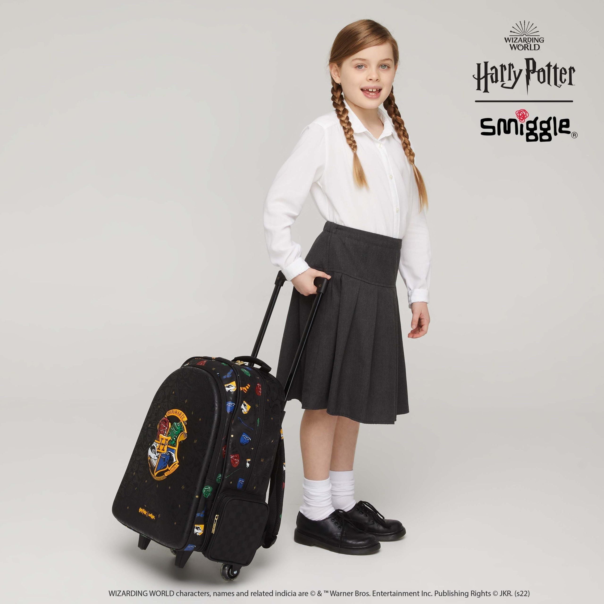 Mochila trolley con ruedas iluminada Harry Potter de Smiggle