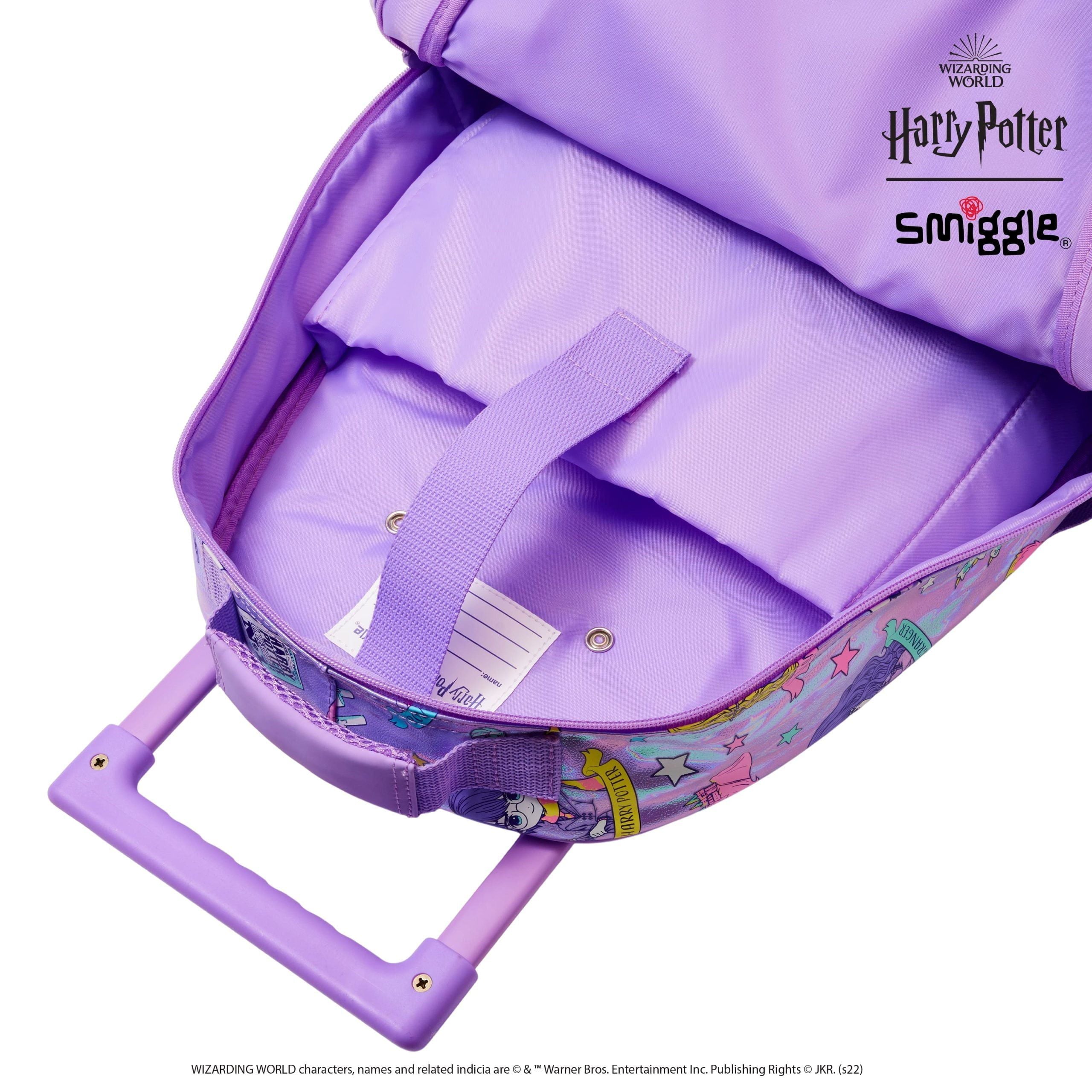 Mochila trolley con ruedas iluminada Harry Potter de Smiggle