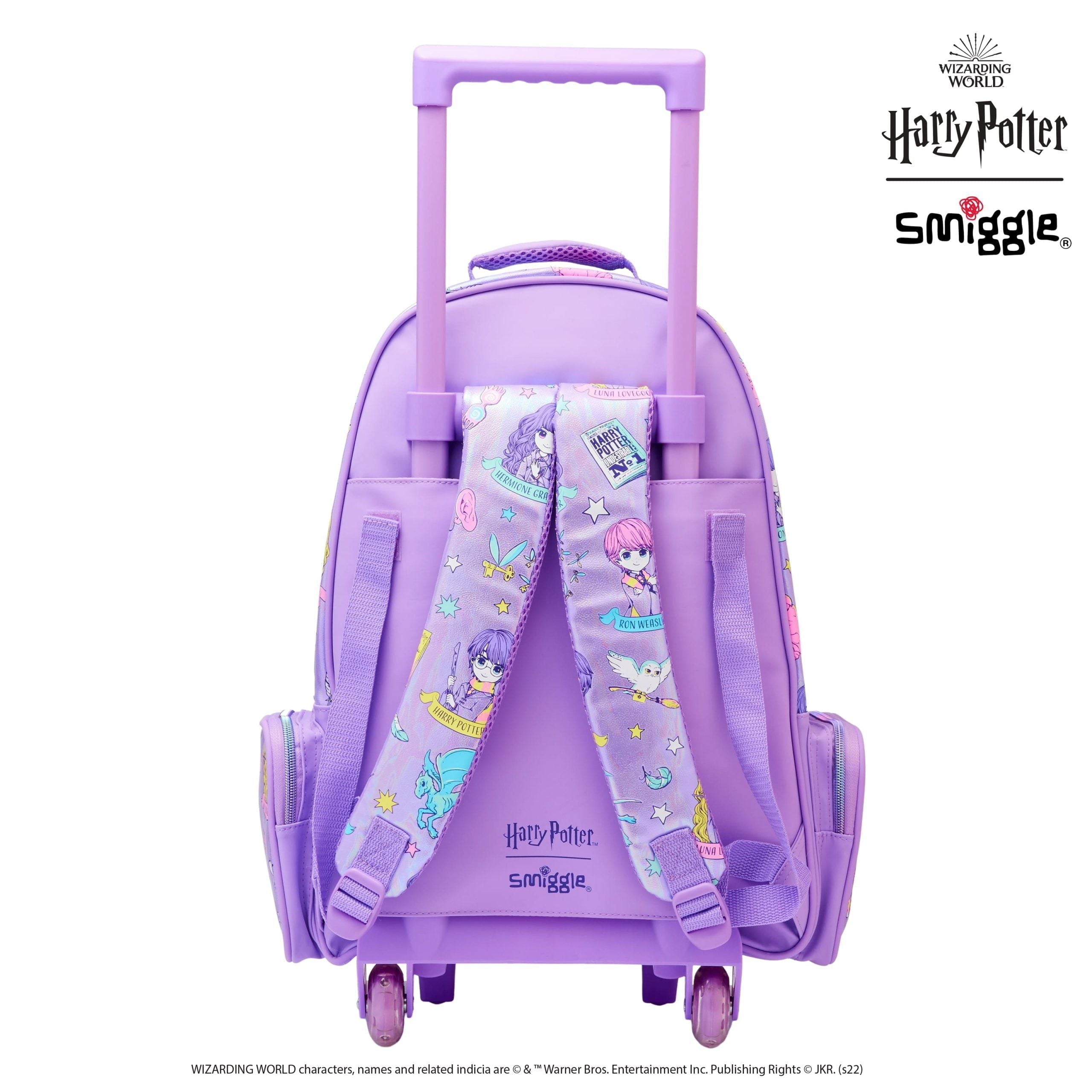 Mochila trolley con ruedas iluminada Harry Potter de Smiggle