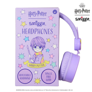 Smiggle - Auriculares de diadema con cable Harry Potter