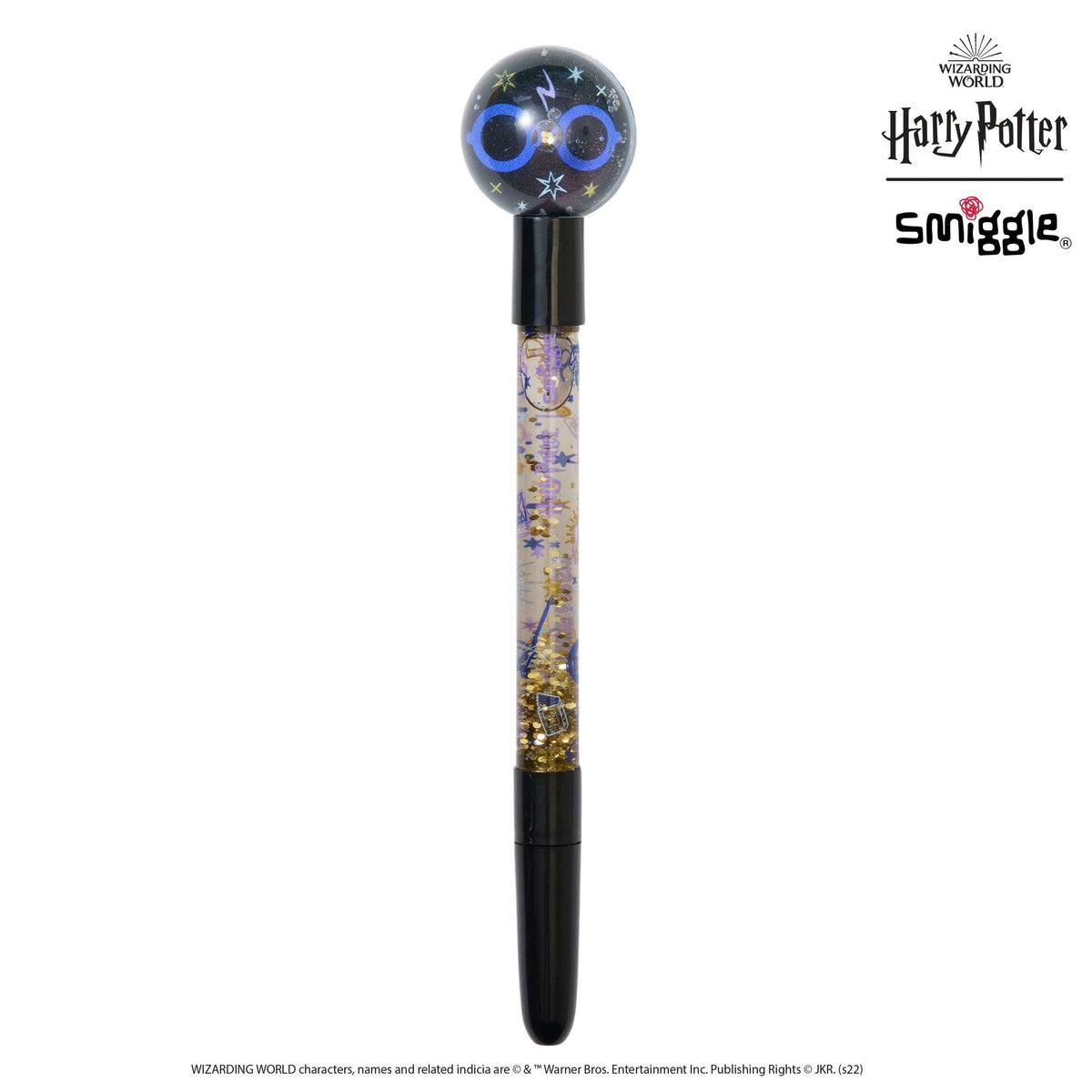 Smiggle - Bolígrafo con purpurina Harry Potter